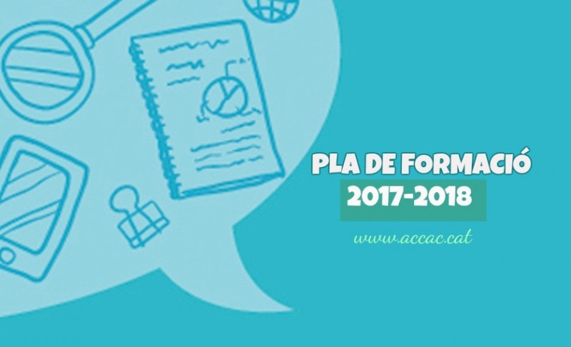 Comencen les formacions de l´ACCAC! Nou pla 2017-2018